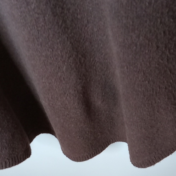 Aerie Women's Size Medium Deep Brown Button-Up Cardigan. Knobby - Picture 7 of 11